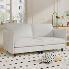 Ball & Cast 74" Mid-Century Modern Loveseat Sofa - Image 3