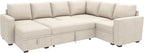 HONBAY Modular Sectional Sleeper Sofa - Image 8