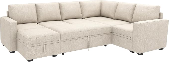 HONBAY Modular Sectional Sleeper Sofa - Image 8
