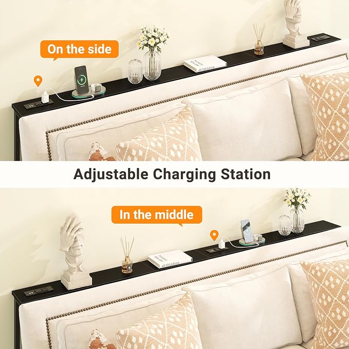 ELYKEN 2 Pack 5.9" Narrow Console Sofa Table - Image 4