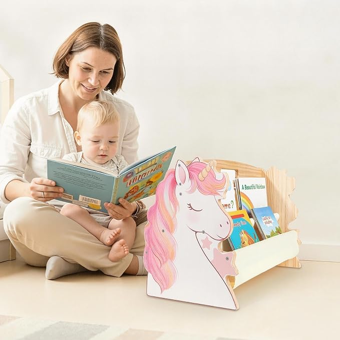 Toddler Bookshelf Double-Sided - Image 5