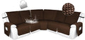 HDCAXKJ 100% Waterproof Reclining Sectional Couch Covers L Shape Recliner Sofa by HDCAXKJ