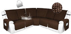 HDCAXKJ 100% Waterproof Reclining Sectional Couch Covers L Shape Recliner Sofa by HDCAXKJ