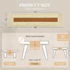 FEXIA Boho Table Runner for Home Decor - Image 2