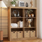 GarveeHome 6 Cube Storage Organizer, 53 Inch Tall Bookcase by GarveeHome