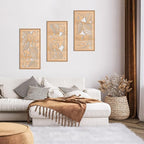 IARTTOP Tropical leaf Wood Wall Decor Framed Palm Monstera Leaves Wooden Wall - Image 5