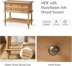 HULALA HOME Farmhouse Nightstand Set of 2 - Image 7