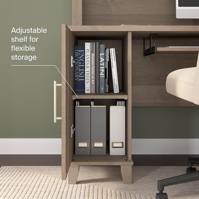 Bush Home 60-Inch L-Shaped Desk - Image 5