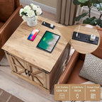 Barnyatoh Farmhouse Boho End Table - Image 3
