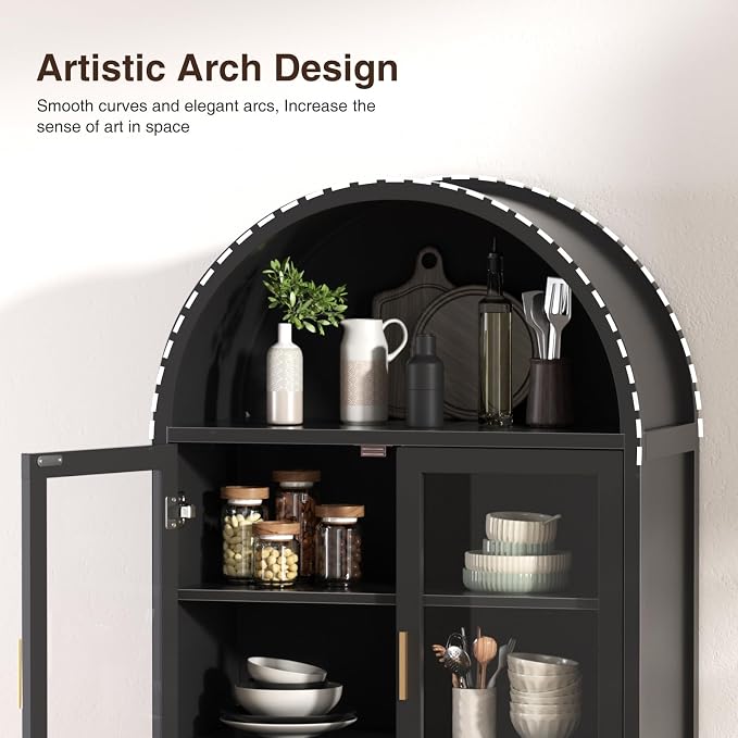 FiveWillowise Arched Cabinet - Image 3