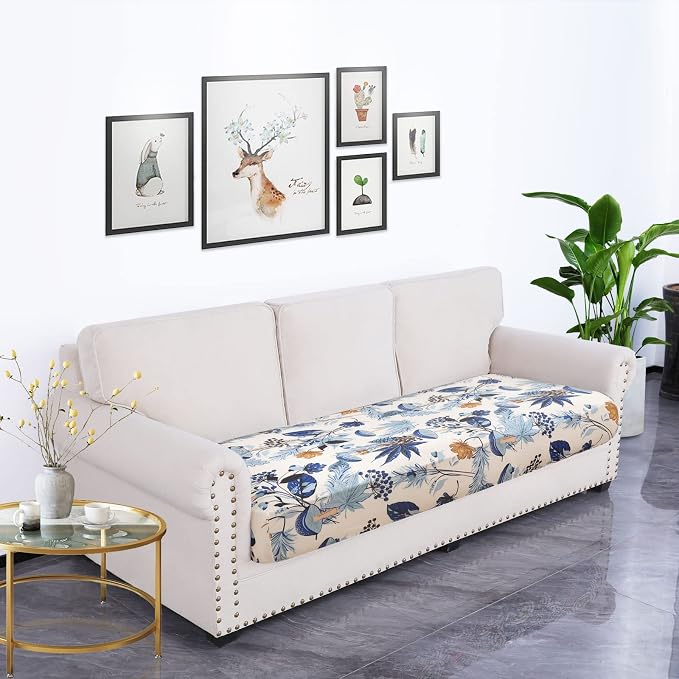 Printed Couch Cushion Covers, Sofa Covers Washable - Image 7