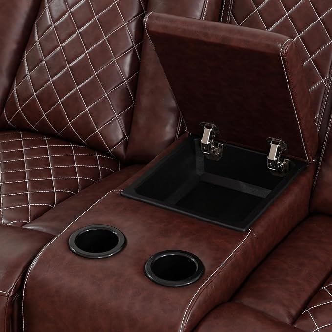 Power Recliner Loveseat Sofa - Image 4