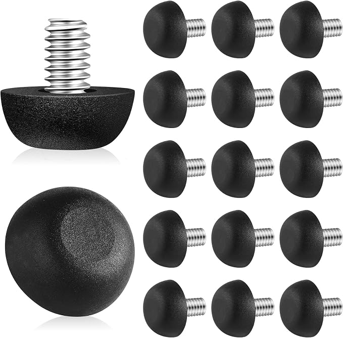 Dunzy 20 Pcs M8 Adjustable Furniture Levelers 20 Pcs, Screw-in Leg Leveling Feet by Dunzy