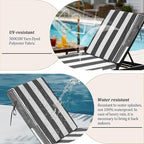 80x26x4in Lounge Cushions for Outdoor Furniture, Outdoor Lounge Chair Cushions - Image 4