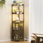 EOYUTLLY Corner Bar Cabinet - Image 6