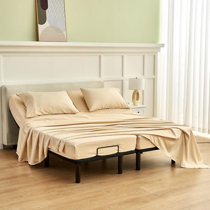 Kingnex Split California King Sheets Set - Image 7