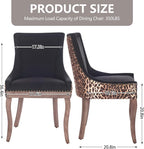 Modern Dining Chairs Set of 6, High Back Dining Chairs Side Chairs - Image 3