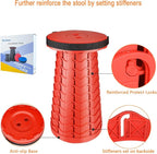 Boreeman Upgraded Folding Stool Lightweight Yet More Sturdy - Image 3