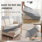 UNBBRRL Stretch Couch Backrest Cushion Cover - Image 4