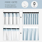 Pinch Pleated Linen Curtains 100% Blackout 102 Inches Long - Image 6