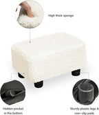CAROLMADE Small Foot Stool Ottoman Footstool - Image 6
