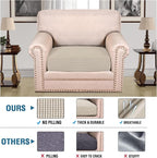 H.VERSAILTEX Super Stretch Individual Seat Cushion Covers Sofa Covers Couch - Image 2