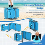 Goplus Tanning Chair, Folding Adjustable Patio Lounge Chair - Image 6