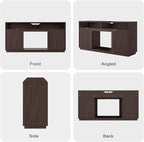 2-Piece Fluted Living Room Set Includes 31.5" Fluted Lift Top Coffee Table - Image 8