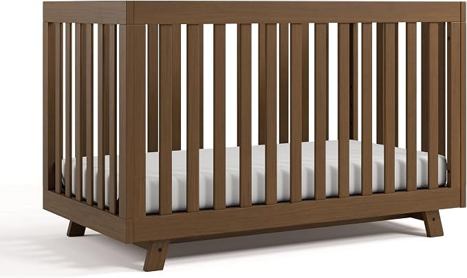 Storkcraft Beckett 3-in-1 Convertible Crib – GREENGUARD Gold Certified by Storkcraft