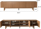 86.61" Mid-Century Modern TV Stand - Image 2