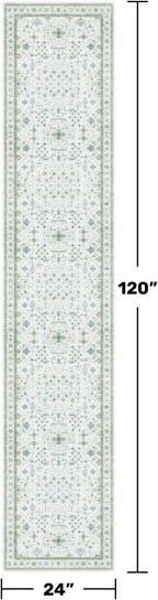 Oushak Runner 2x10 Hallway Rug - Image 2
