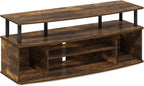 Furinno Jaya Large Entertainment Center Stand Unit/TV - Image 5