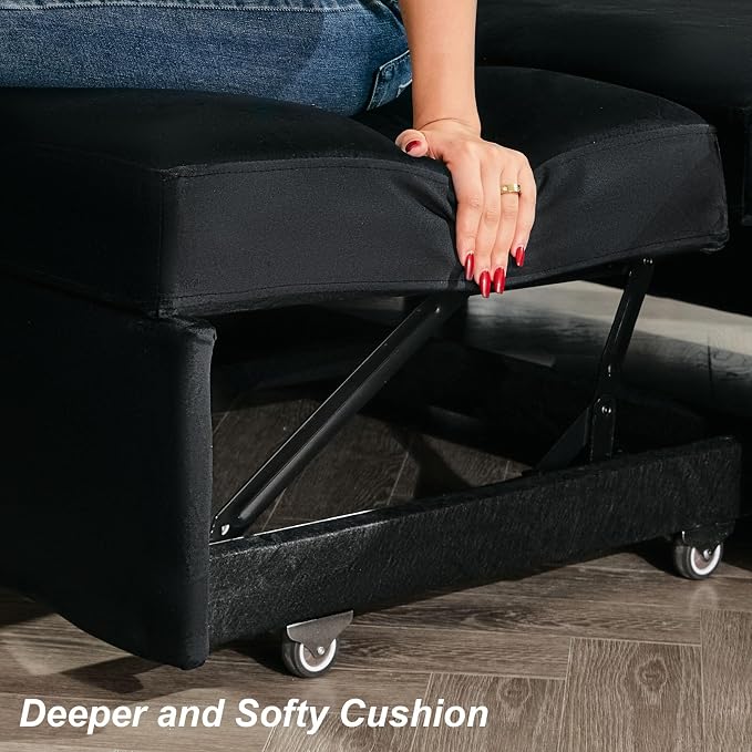 Belffin Modular Sectional Sleeper Sofa - Image 6