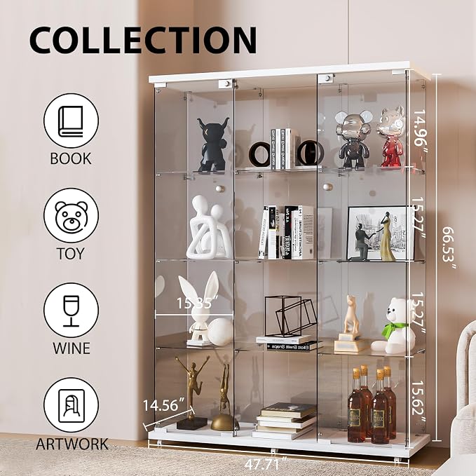 FANYUSHOW Glass Display Cabinet - Image 2