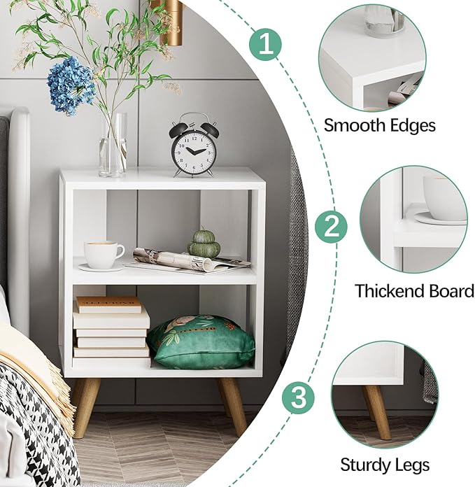 Aenuert Night Stand, Modern End Table - Image 4