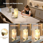 Scenekoy Alabaster Rechargeable Table Lamp - Image 3