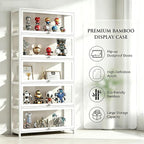 Display Cabinet with Acrylic Door, 5-Tier Curio Display Cabinet, Display Case - Image 4