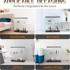 Beauty4U Glass Display Cabinet - Image 4
