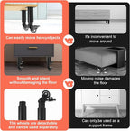WOPPLXY 4 Pcs 7-10 Inch Metal Adjustable Furniture Legs - Image 6