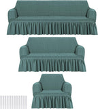 Fanfanwin 3 Pcs Sofa Slipcover Set by Fanfanwin