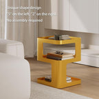 Gold Side Table, Modern end Table - Image 6