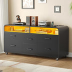 SEDETA 6 Drawer File Cabinet - Image 9