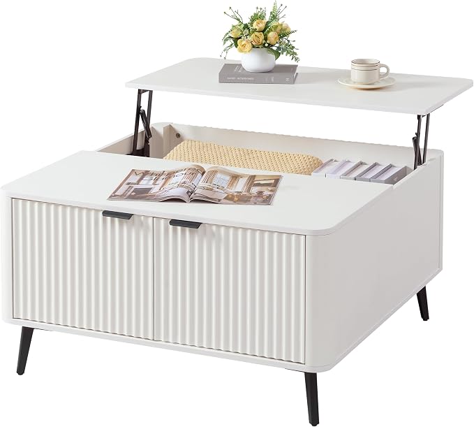 35.4" Lift Top Coffee Table - Image 6