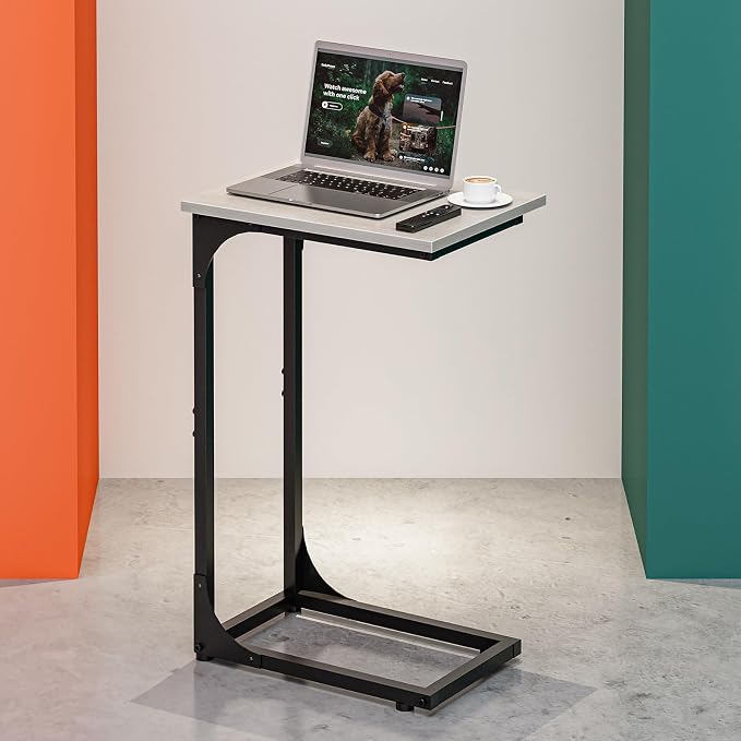 C-Shaped Side Table for Couch by RISWER
