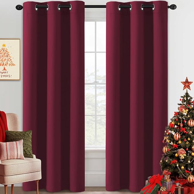 H.VERSAILTEX Christmas Curtains by HVERSAILTEX