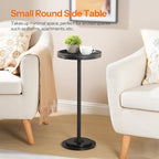 HOOBRO Small Round Side Tables, Drink Tables, Coffee Martini Tables - Image 5