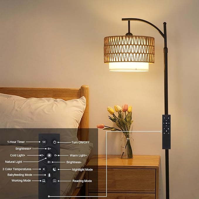 Arc Floor Lamp for Living Room - Image 7