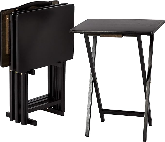 Amazon Basics Portable Foldable TV Tray Table by AmazonBasics