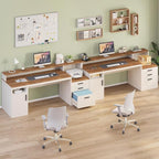 YOMILUVE 65 Inch Computer Desk - Image 9