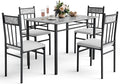 NAFORT 5 Piece Dining Table Set by NAFORT